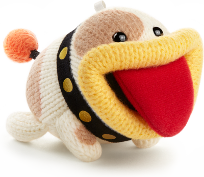 Poochy (Yoshi's Woolly World) - Nintendo 3DS Amiibo (European Import) Amiibo Nintendo   