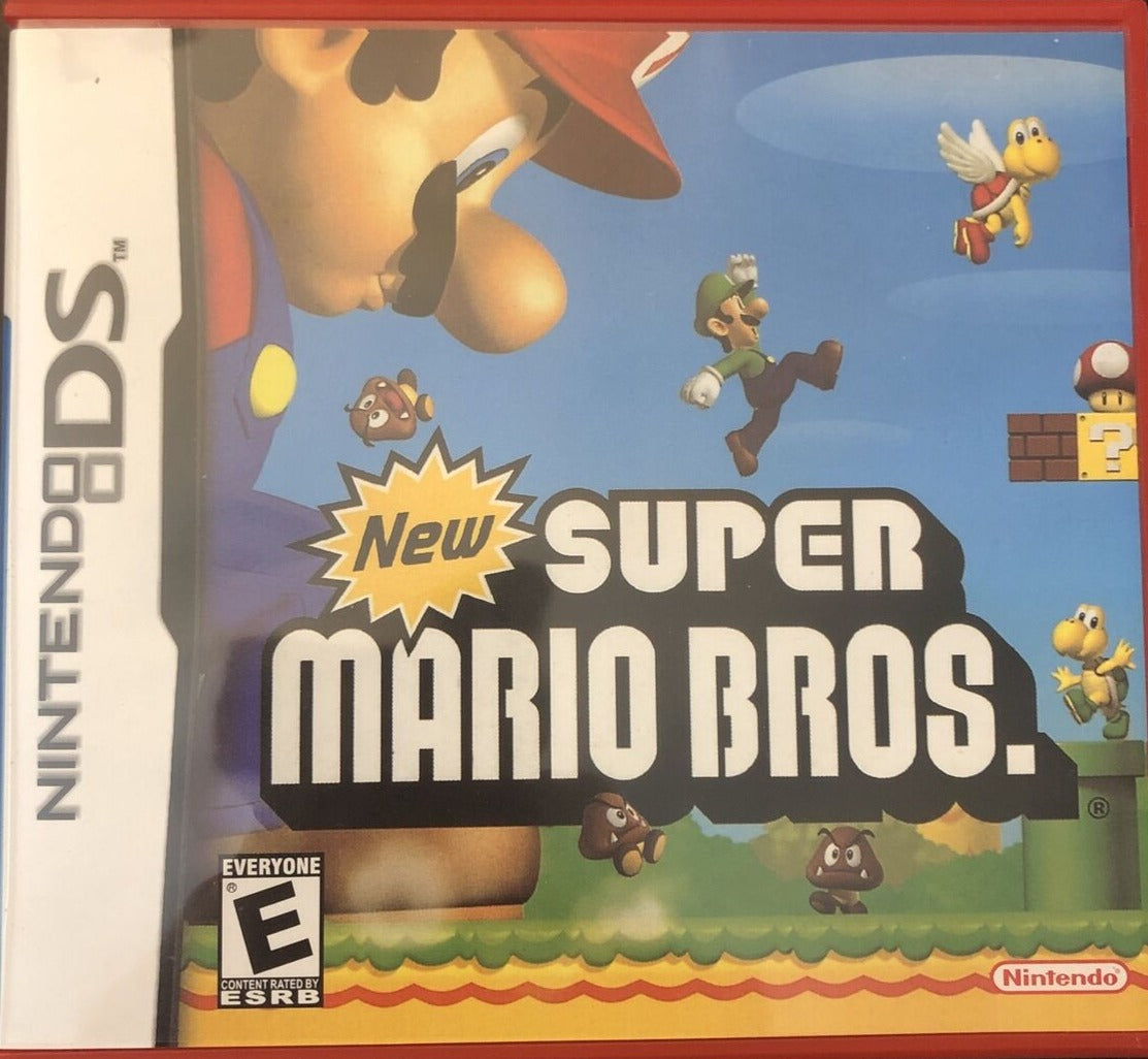 New Super Mario Bros. (Red Case) - (NDS) Nintendo DS Video Games Nintendo   