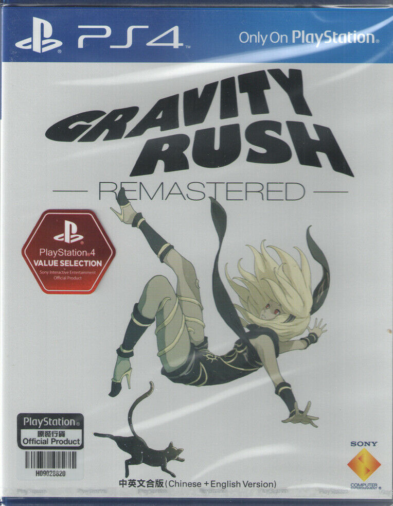 Gravity Rush Remastered (English & Chinese Sub)- (PS4) PlayStation 4 [Pre-Owned] (Asia Import) Video Games SCEA   
