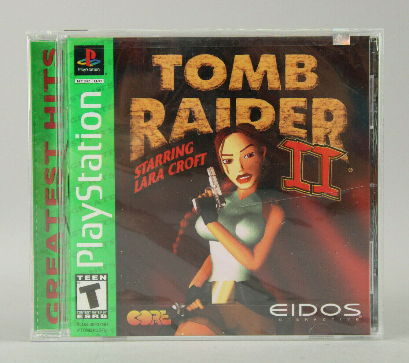 Tomb Raider II (Greatest Hits) - (PS1) PlayStation 1 Video Games Eidos Interactive   