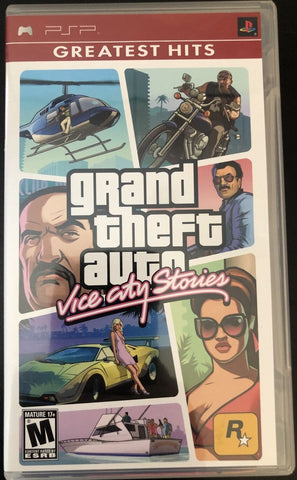 Grand Theft Auto: Vice City Stories ( Greatest Hits ) - SONY PSP Video Games Rockstar Games   