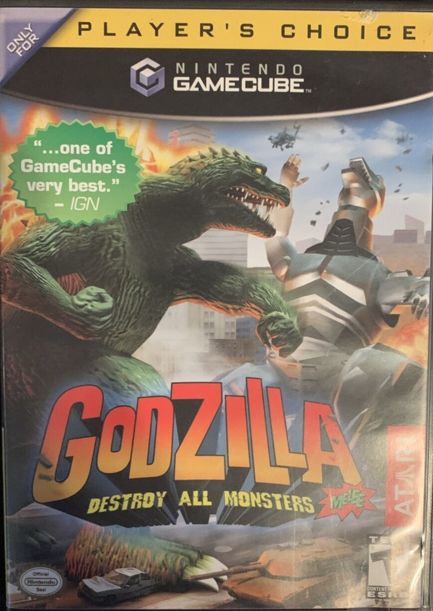 destroy all monsters gamecube Godzilla Destroy All Monsters Melee
