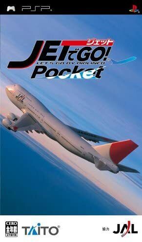Jet de Go! Pocket: Let's Go By Airliner - Sony PSP [Pre-Owned] (Japanese Import) Video Games Taito Corporation   