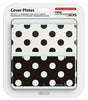 New Nintendo 3DS Cover Plates No.007 (Black & White Polka Dots) - New Nintendo 3DS (Japanese Import) Accessories Nintendo   