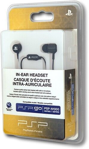 PSP Go In-Ear Headset - Sony PSP Accessories PlayStation   