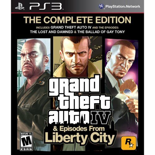 Grand Theft Auto IV & Episodes from Liberty City: The Complete Edition - (PS3) PlayStation 3 [Pre-Owned] Video Games Rockstar Games   