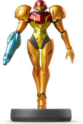 Samus (Super Smash Bros. series) - Nintendo WiiU Amiibo (Japanese Import) Amiibo Nintendo   