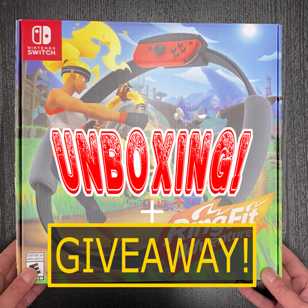 UNBOXED GIVEAWAY! Ring Fit Adventure - (NSW) Nintendo Switch Video Games Nintendo   