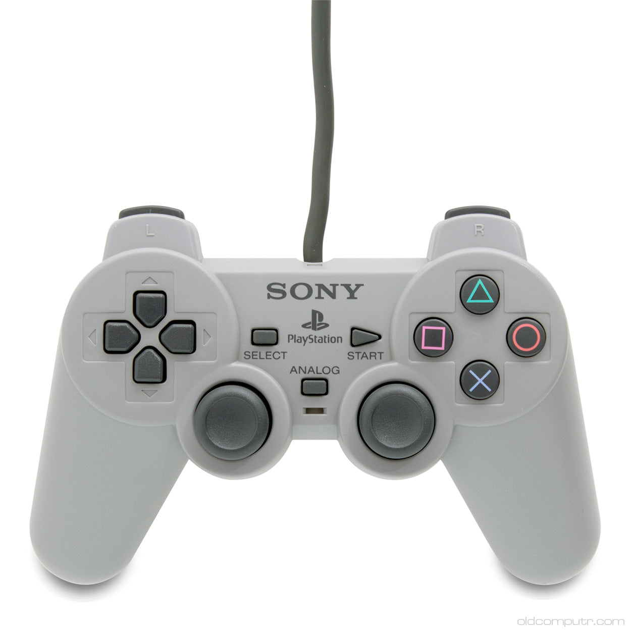 Sony Playstation Dual Analog Controller (Gray) - (PS1) PlayStation