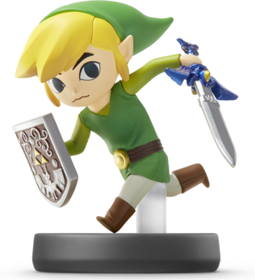 Toon Link (Super Smash Bros. series) - Nintendo WiiU Amiibo Amiibo Nintendo   