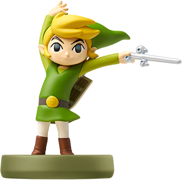 Toon Link (The Legend of Zelda: Wind Waker) - Nintendo WiiU Amiibo (Japanese Import) Amiibo Nintendo   