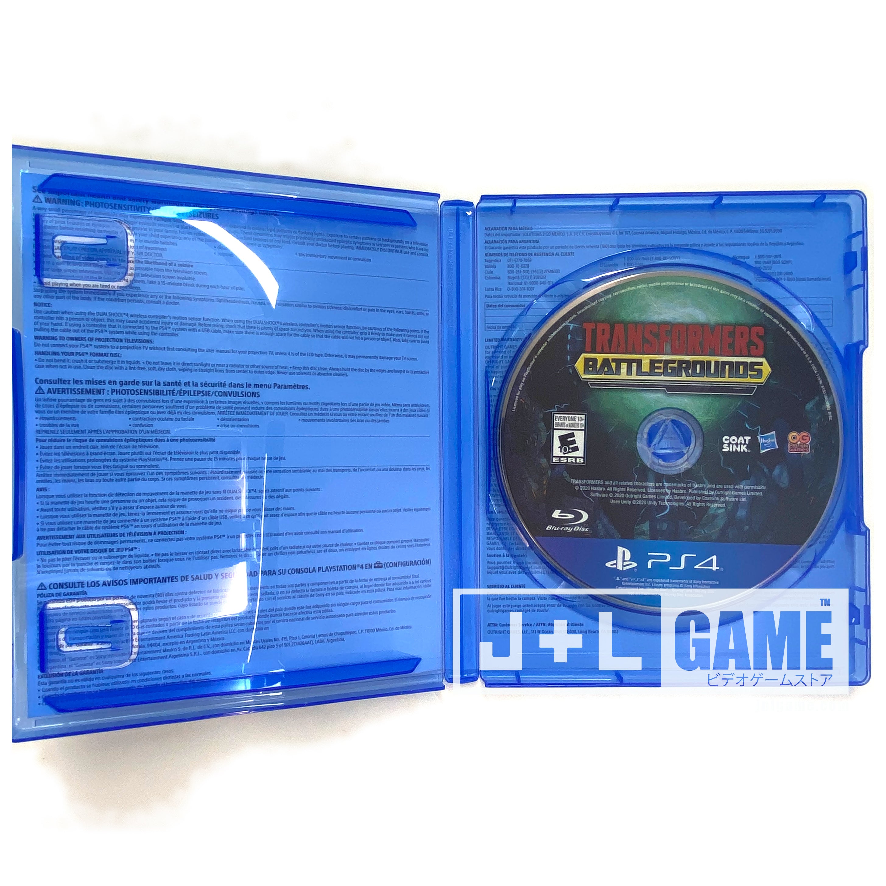 Transformers: Battlegrounds - (PS4) PlayStation 4 [UNBOXING] Video Games Outright Games   