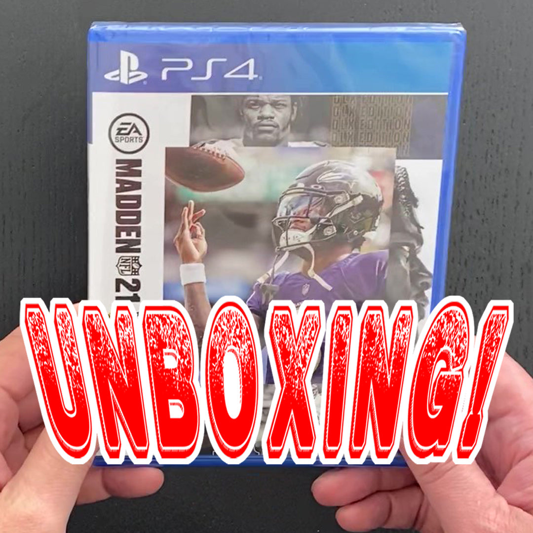Madden NFL 21 Deluxe Edition - (PS4) PlayStation 4 [UNBOXING] Video Games Electronic Arts   