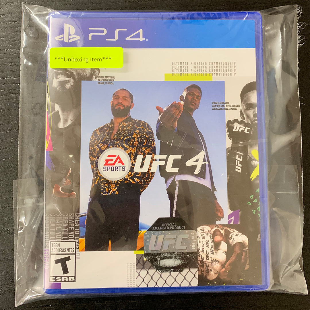 EA SPORTS UFC 4 - (PS4) PlayStation 4 [UNBOXING] Video Games Electronic Arts   