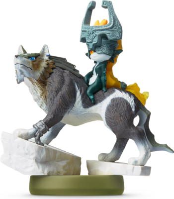 Wolf Link (The Legend of Zelda: Twilight Princess) - Nintendo WiiU Amiibo Amiibo Nintendo