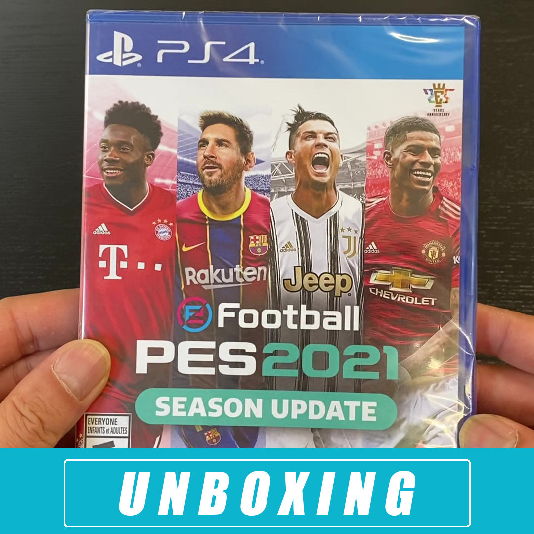 eFootball PES 2021 Season Update - (PS4) PlayStation 4 [UNBOXING] Video Games Konami   