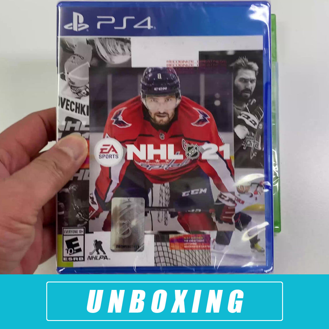 NHL 21 - (PS4) PlaySation 4 [UNBOXING] Video Games Electronic Arts   
