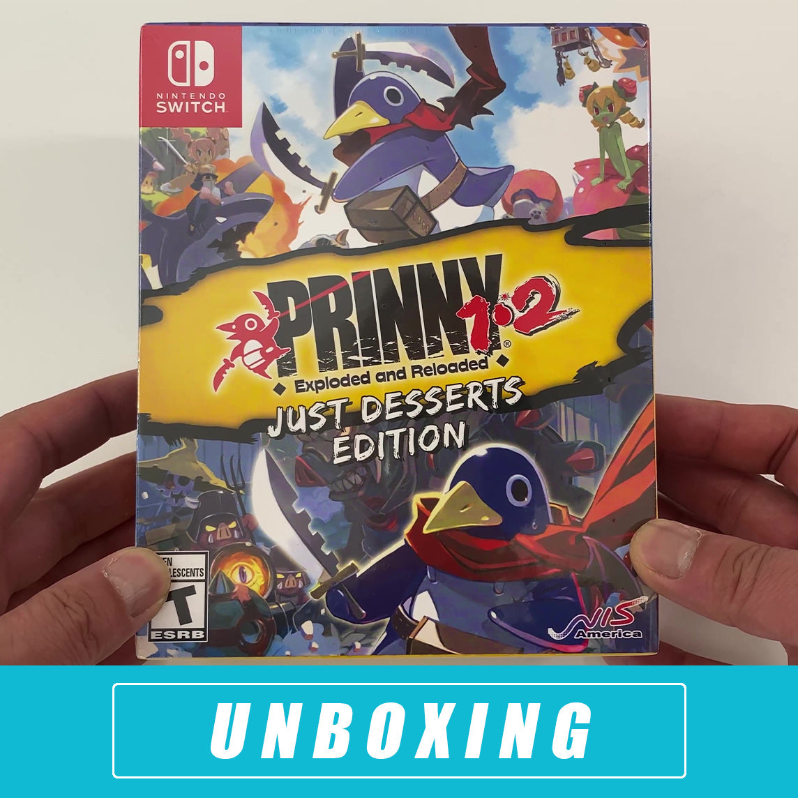 Prinny 1+2: Exploded and Reloaded (Just Desserts Edition) - (NSW) Nintendo Switch [UNBOXING] Video Games NIS America   