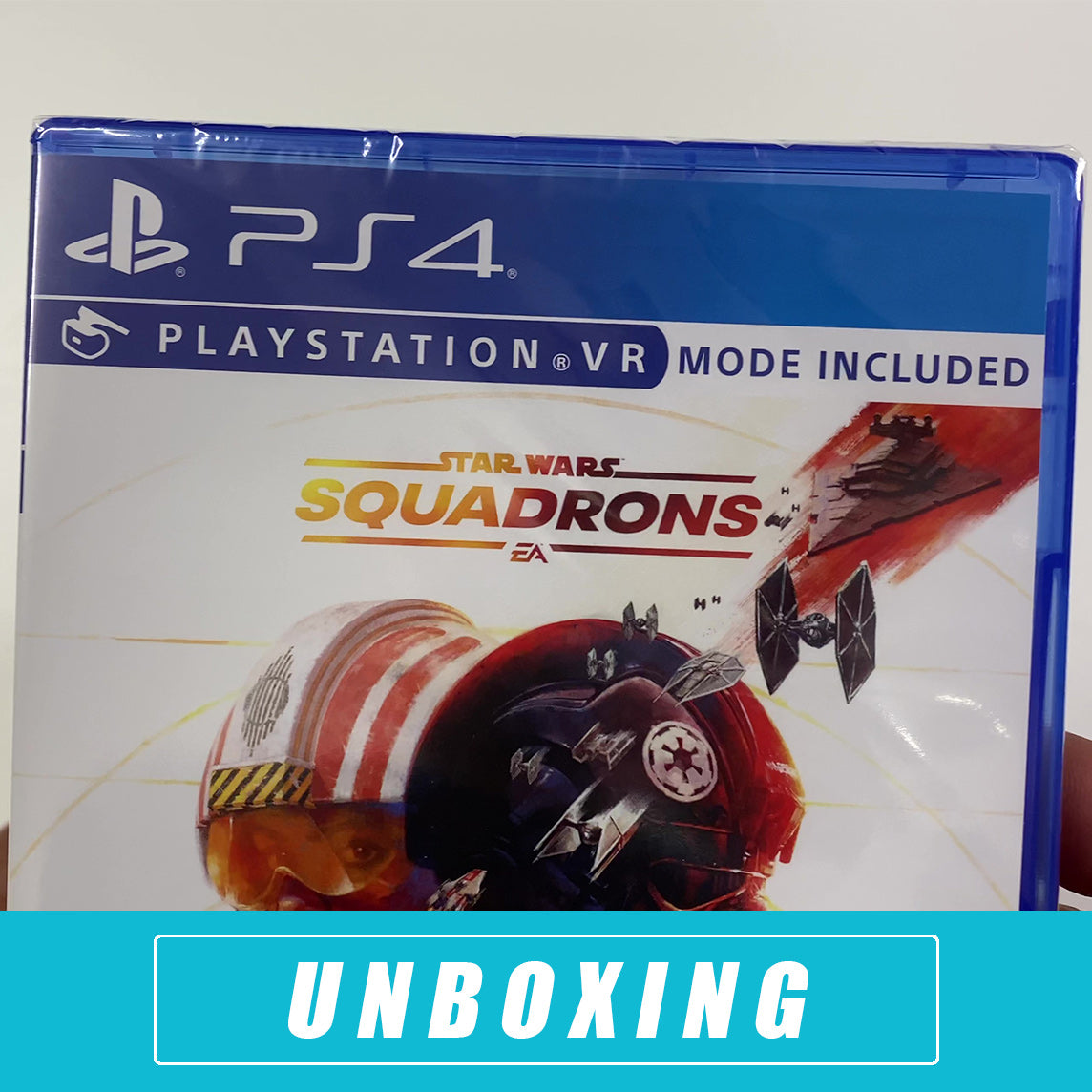 Star Wars: Squadrons - (PS4)  PlayStation 4 [UNBOXING] Video Games Electronic Arts   