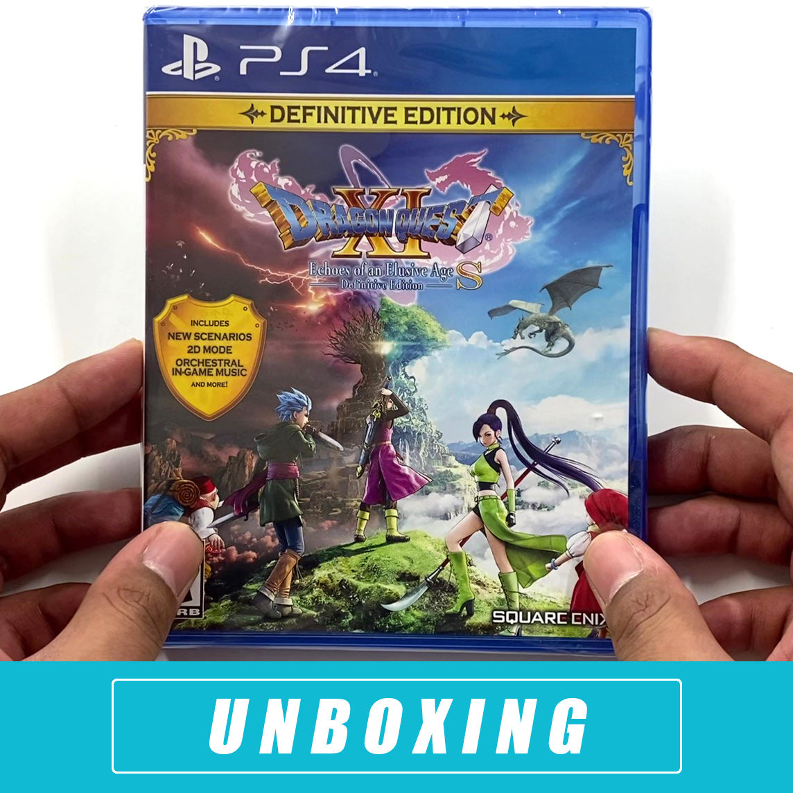 Dragon Quest XI S: Echoes of An Elusive Age - Definitive Edition - (PS4) PlayStation 4 [UNBOXING] Video Games Square Enix   