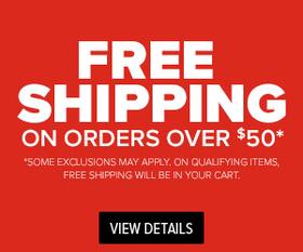 Free shipping on orders over $50